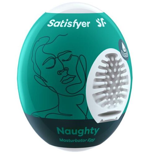 SATISFYER - NAUGHTY HUEVO MASTURBADOR - Mi tienda