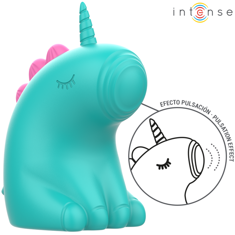 ESTIMULADOR UNICORNIO VERDE TRIXIE - INTENSE - Mi tienda
