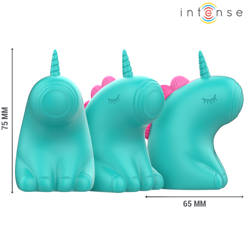ESTIMULADOR UNICORNIO VERDE TRIXIE - INTENSE - Mi tienda