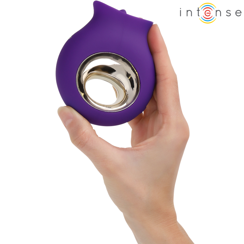INTENSE - TULI ESTIMULADOR CLÍTORIS 9 VIBRACIONES & 9 OSCILACIONES MORADO - Mi tienda