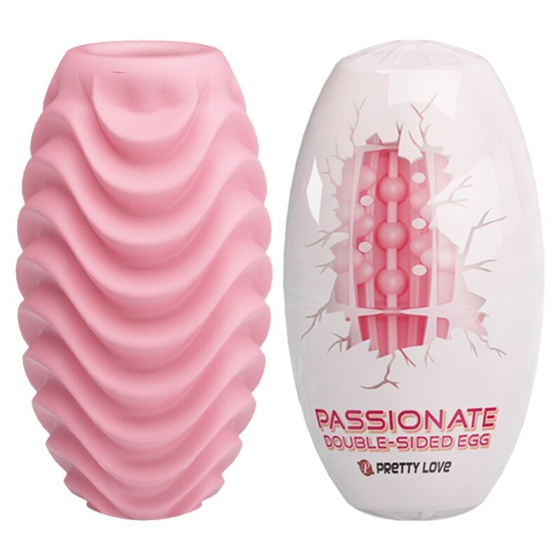 HUEVO MASTURBADOR DOBLE CARA ROSA - Mi tienda
