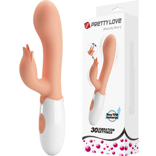 PRETTY LOVE - BLOODY MARY VIBRADOR CON ESTIMULADOR - Mi tienda