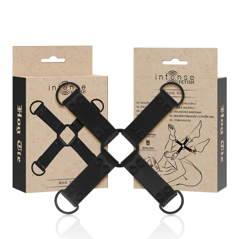 ENGANCHE MÚLTIPLE PARA MANOS Y PIES DE CUERO VEGANO - Mi tienda