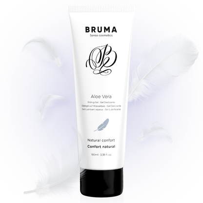 BRUMA - GEL "DESLIZANTE" CON ALOE VERA SABOR A TARTA AMERICANA 100 ML - Mi tienda