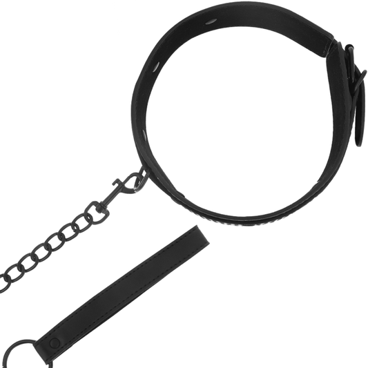 COLLAR DE CUERO VEGANO - Mi tienda