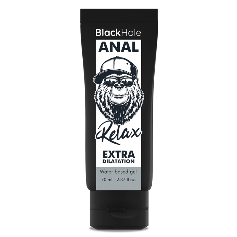 BLACK HOLE - GEL BASE AGUA DILATACIÓN ANAL 70 ML - Mi tienda