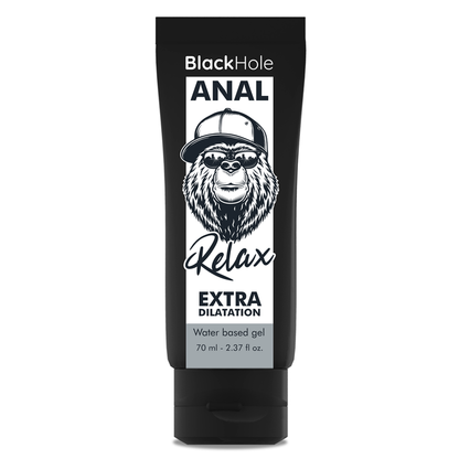 BLACK HOLE - GEL BASE AGUA DILATACIÓN ANAL 70 ML - Mi tienda
