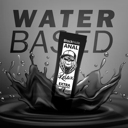 BLACK HOLE - GEL BASE AGUA DILATACIÓN ANAL 70 ML - Mi tienda