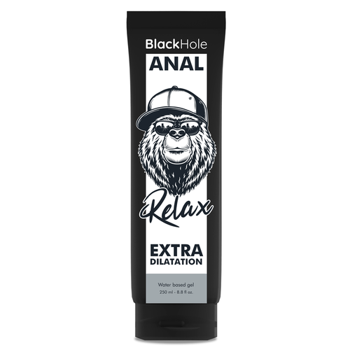 BLACK HOLE - GEL BASE AGUA DILATACIÓN ANAL 70 ML - Mi tienda