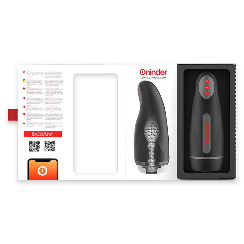 ONINDER - SEOUL MASTURBADOR MASCULINO DE COMPRESION Y VIBRACIÓN - APP GRATUITA - Mi tienda