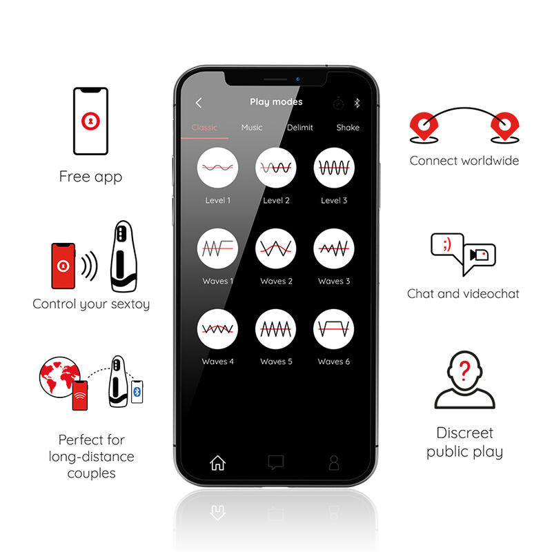 ONINDER - SEOUL MASTURBADOR MASCULINO DE COMPRESION Y VIBRACIÓN - APP GRATUITA - Mi tienda