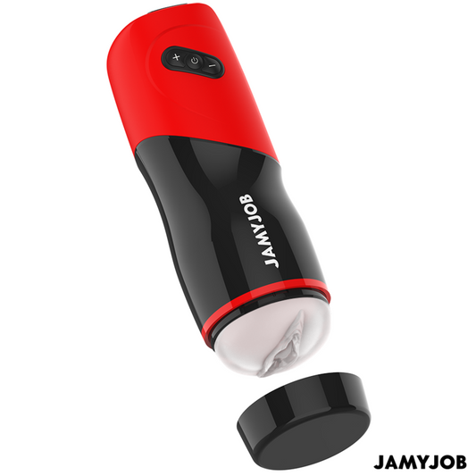 JAMYJOB - XPEED MASTURBADOR VAGINA AUTOMÁTICO 5 MODOS DE EMPUJE Y EFECTO SONIDO - Mi tienda