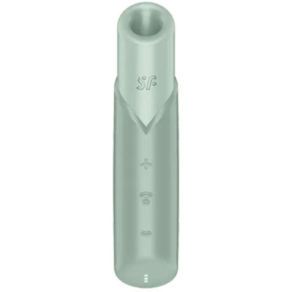 SATISFYER - NAUGHTY KISS ESTIMULADOR CLÍTORIS POR ONDAS VERDE AGUA - Mi tienda
