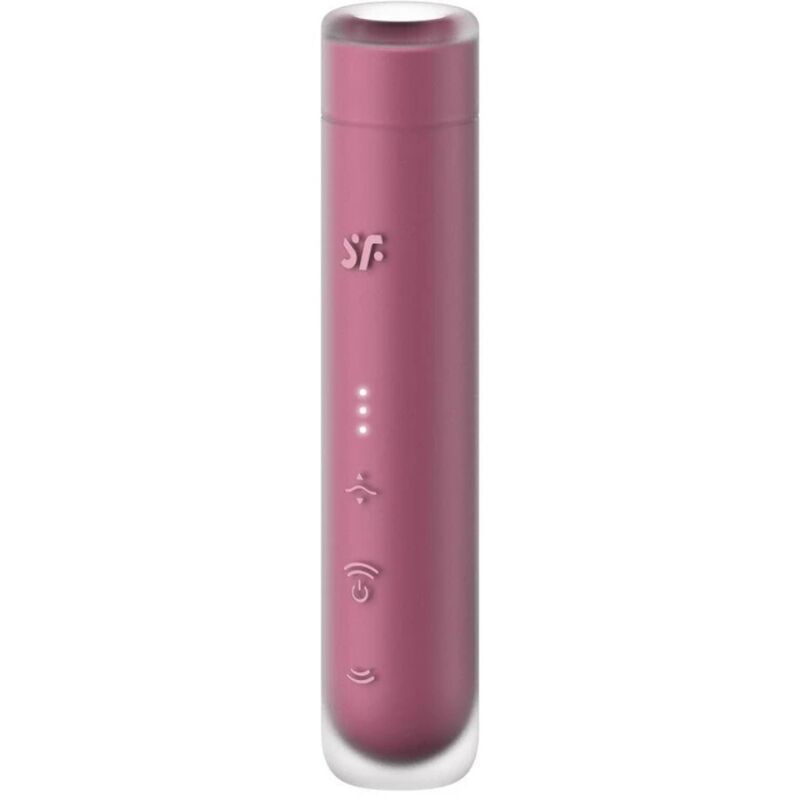 SATISFYER - FIRST KISS ESTIMULADOR CLÍTORIS POR ONDAS GRANATE - Mi tienda