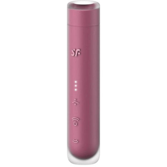 SATISFYER - FIRST KISS ESTIMULADOR CLÍTORIS POR ONDAS GRANATE - Mi tienda