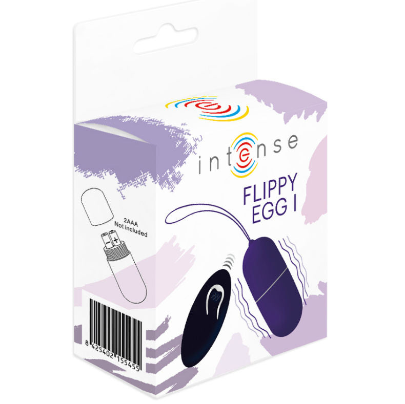 INTENSE - FLIPPY I HUEVO CONTROL REMOTO LILA - Mi tienda